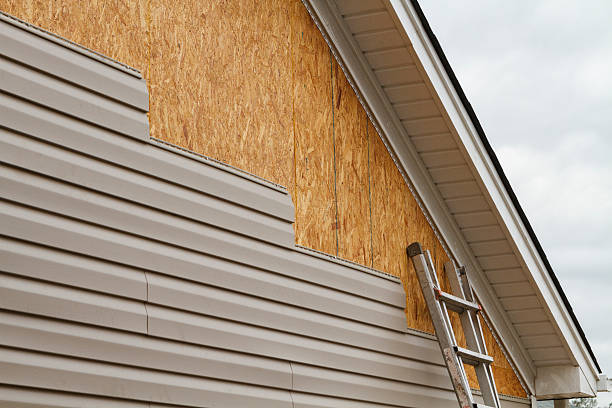 Professional Siding Replacement technician working in Dundee, OH